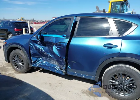 2021 Mazda Cx-5 Sport из США, поврежденный, VIN JM3KFABM9M0408393